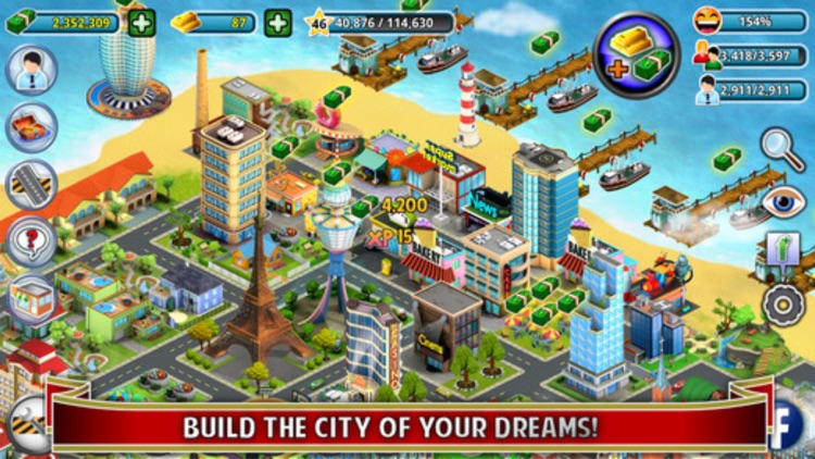 City Building Simulation Game